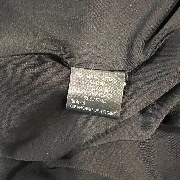 GIANNI BINI Leighton Wrap Dress In Black Houndstooth Size XS - Picture 7 of 8